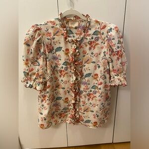 Sézane short sleeved shirt